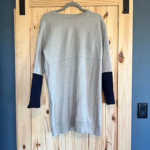 Madewell Jumpstart Oversize Sweatshirt Dress size Medium Armpit - Picture 10 of 12